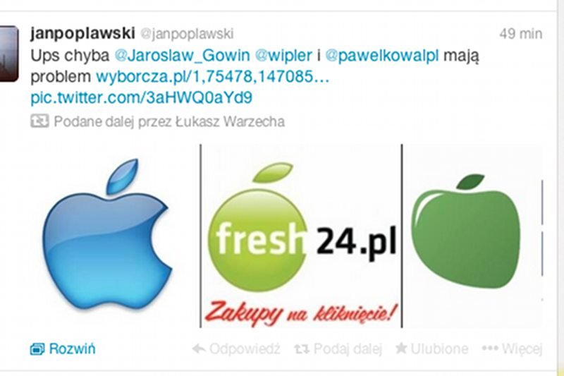 Zielone jabłko w logo partii Jarosława Gowina – dobry pomysł?