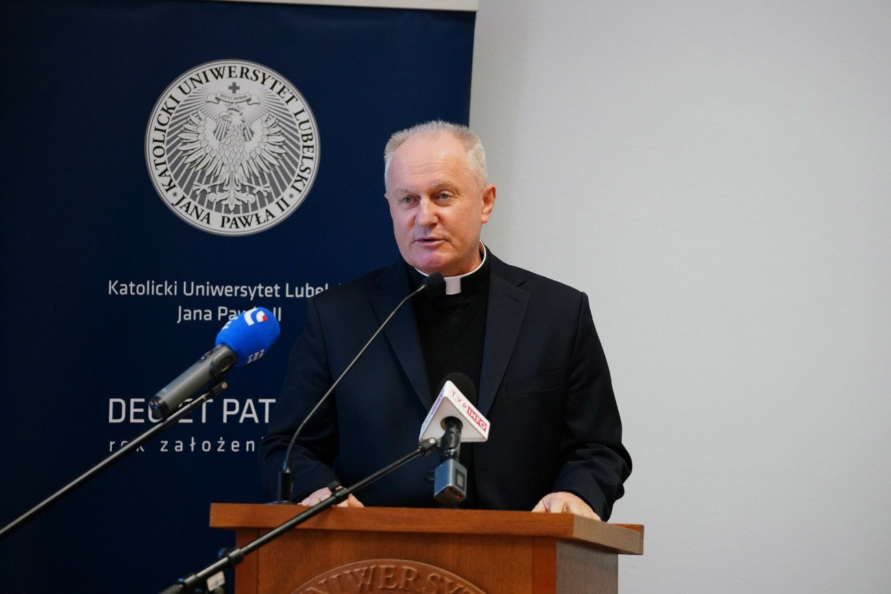 O planach utworzenia kierunku lekarskiego poinformował rektor KUL ks. prof. Mirosław Kalinowski