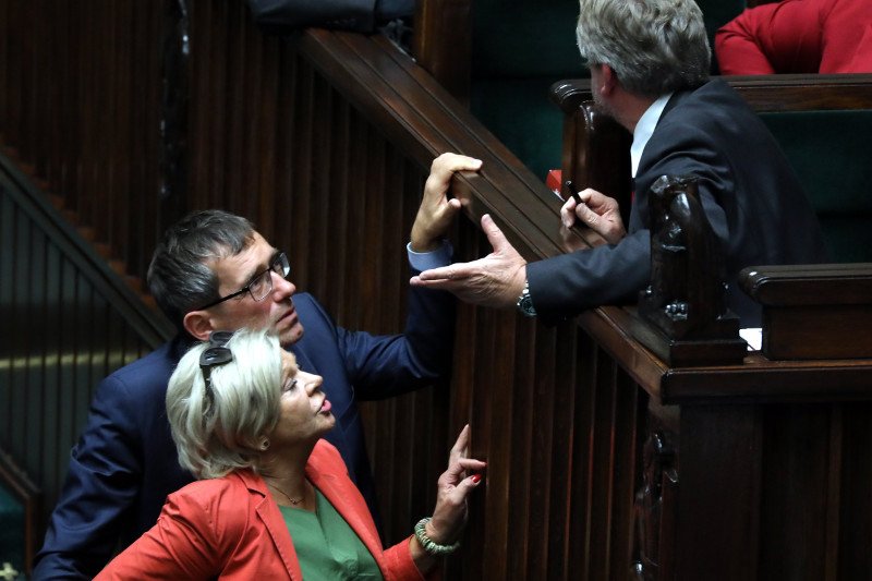 Debata w Sejmie była burzliwa.