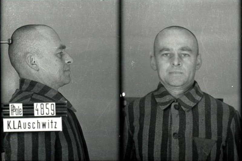Witold Pilecki - dobrowolny więzień KL Auschwitz.