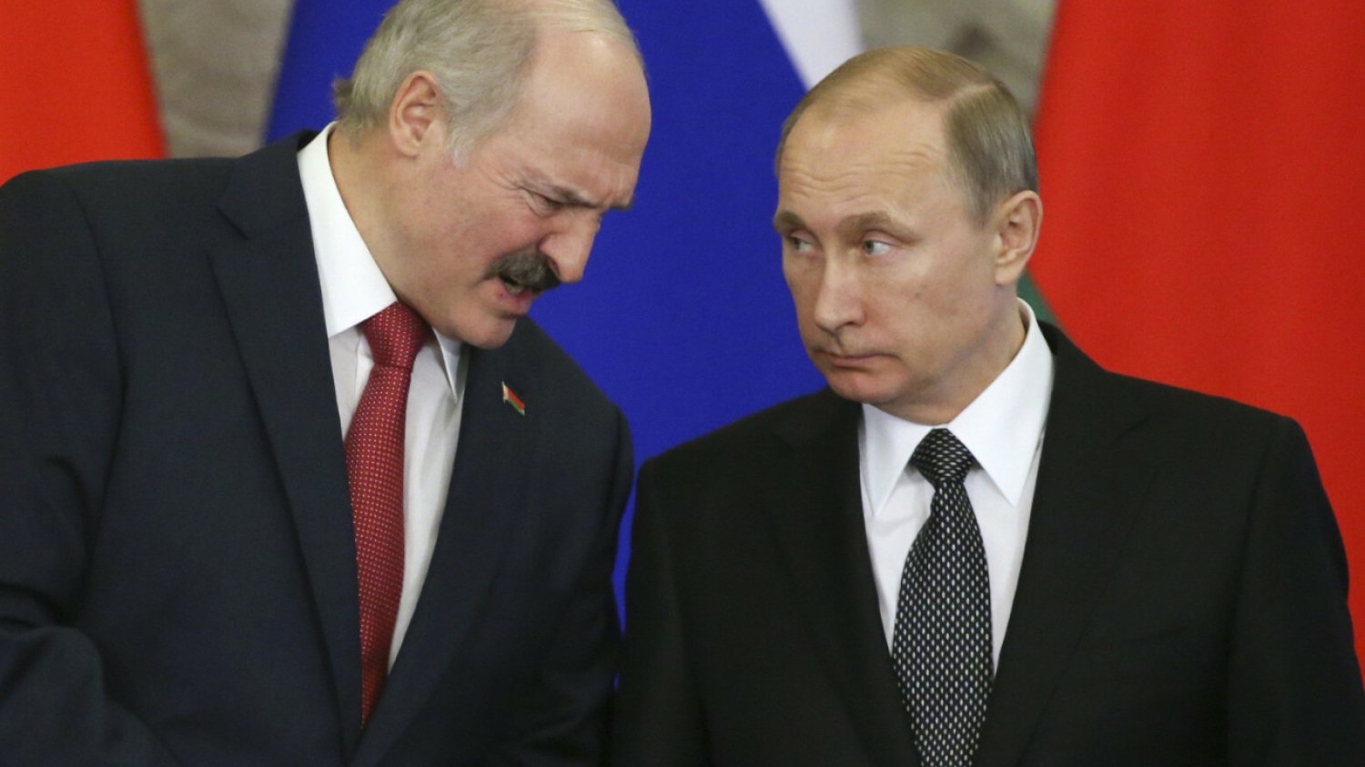 Alaksandr Łukaszenka i Władimir Putin