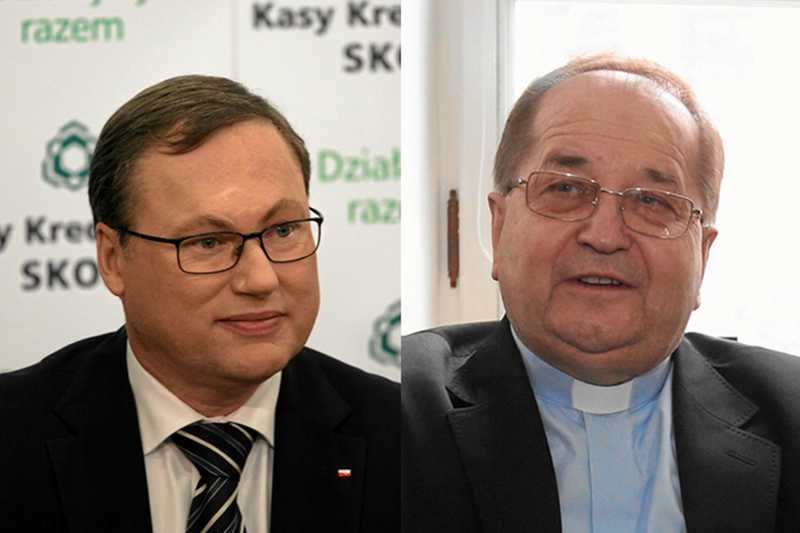 Ojciec Tadeusz Rydzyk i szef SKOK-ów Grzegorz Bierecki zawiązali sojusz