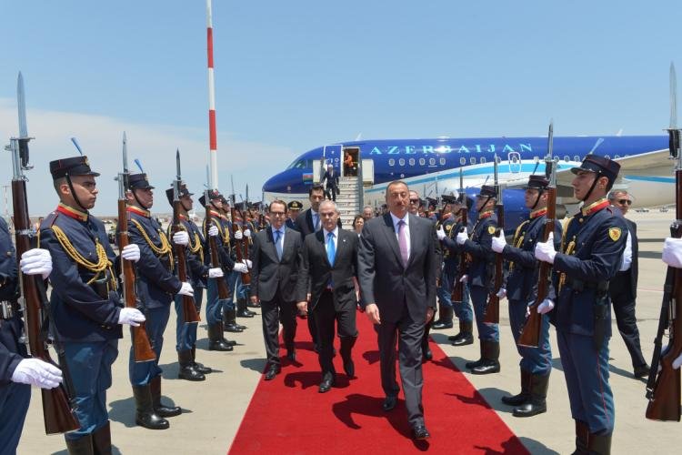 Oficjalna strona prezydenta Azerbejdżanu.