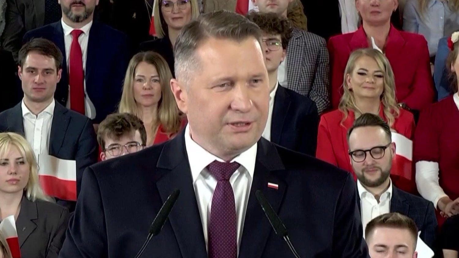 Przemysław Czarnek, kandydat PiS na premiera.