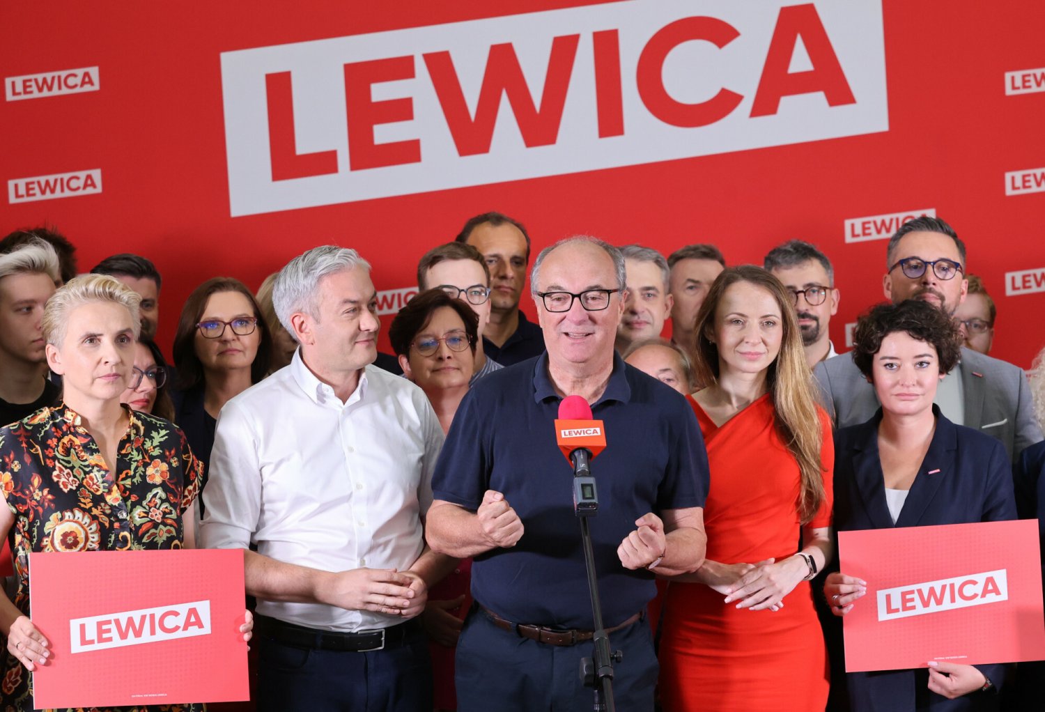 Lewica pokazała jedynki w wyborach parlamentarnych w 2023 roku.