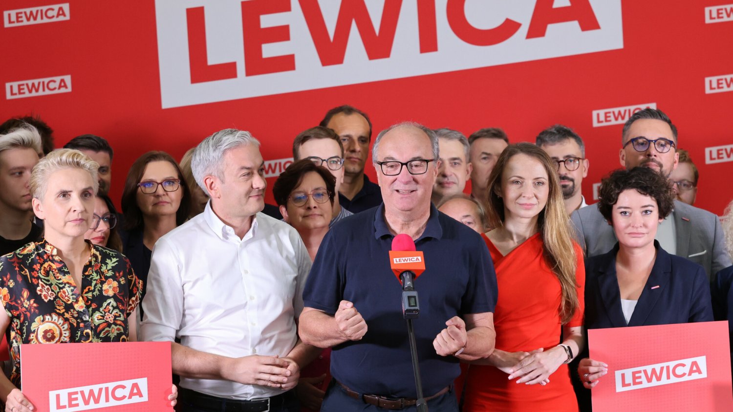 Lewica pokazała jedynki w wyborach parlamentarnych w 2023 roku.