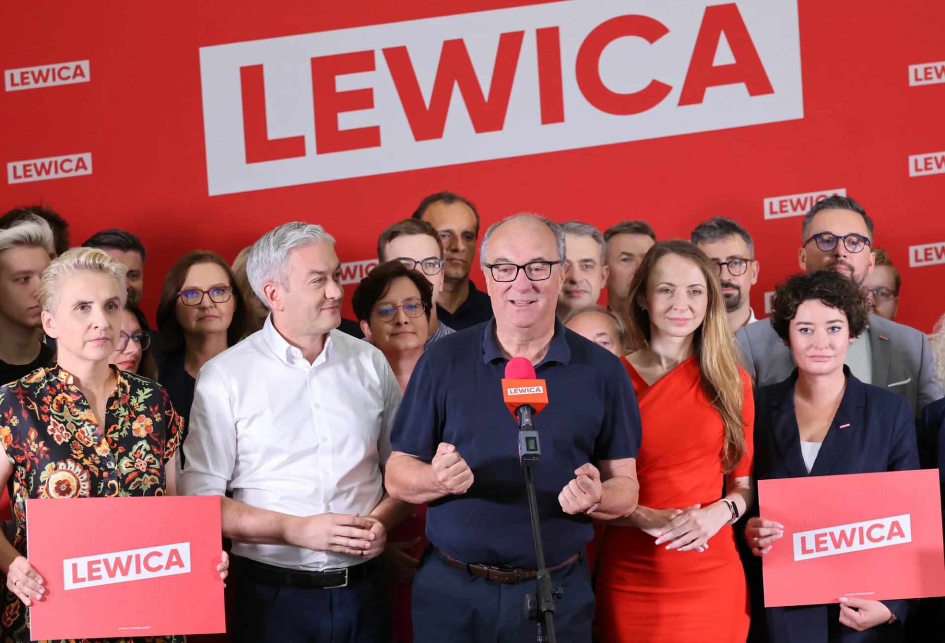 Lewica pokazała jedynki w wyborach parlamentarnych w 2023 roku.