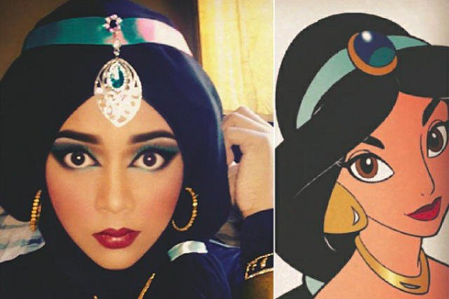 Queen of Luna jest artystką make - upu.