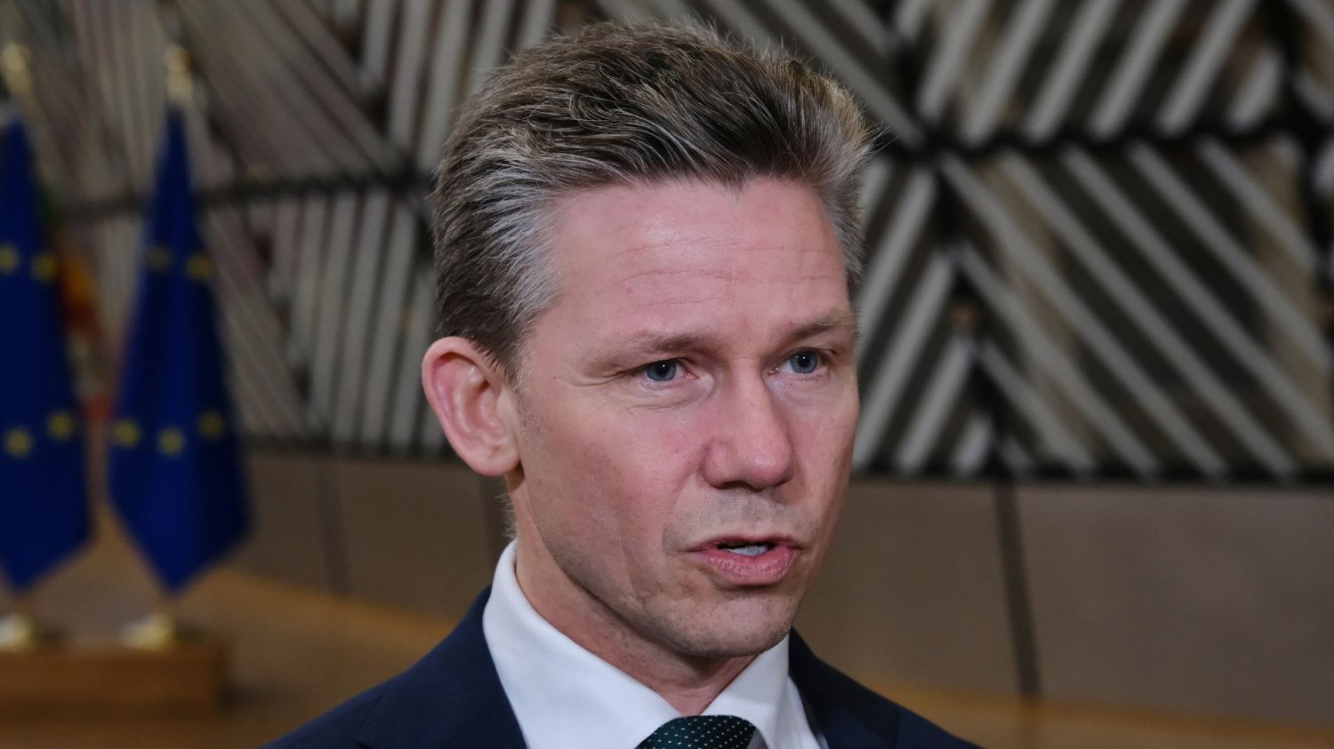 Pal Jonson, szwedzki minister obrony.