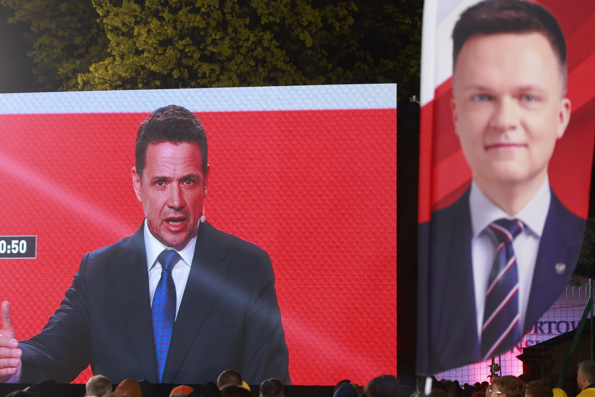 Hołownia naciskał na debatę z Trzaskowskim. Jest już odpowiedź kandydata KO