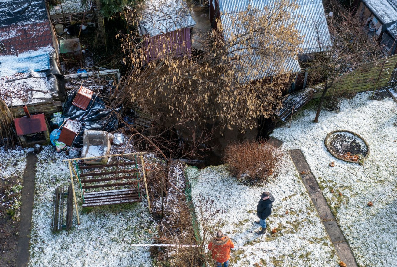 Zapadliska w Trzebini. Jest specjalne rozporządzenie wojewody małopolskiego.