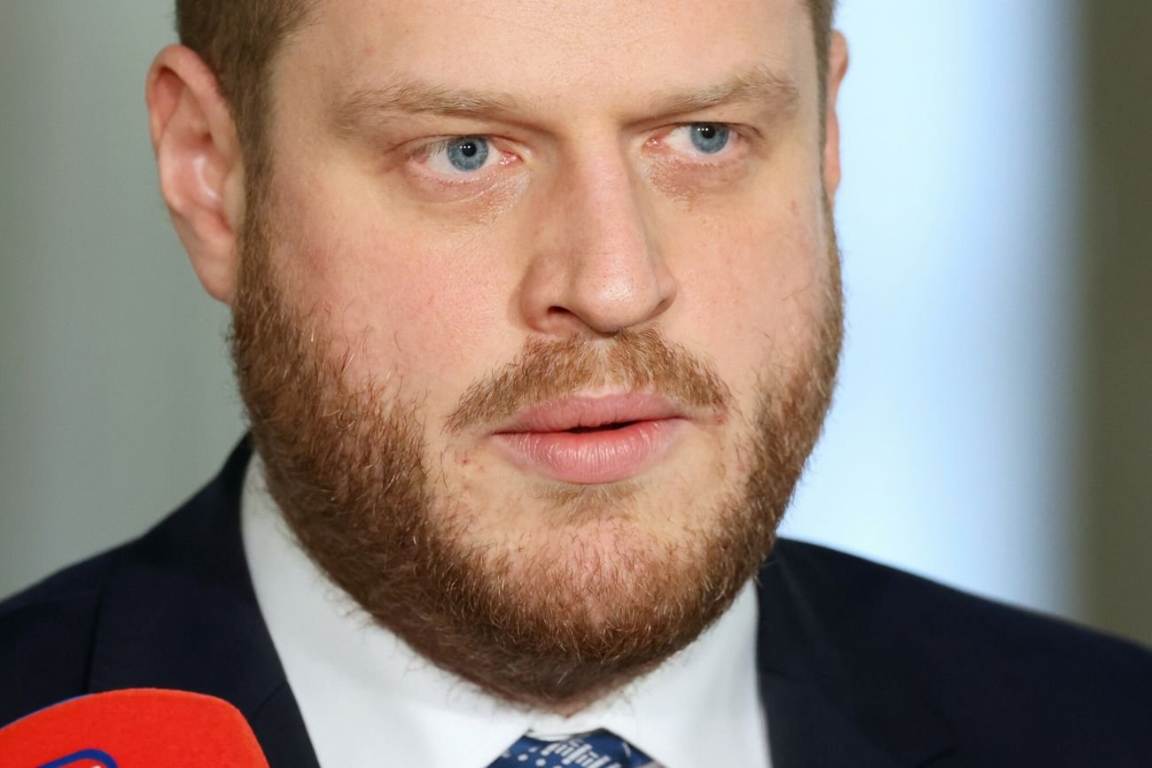 Sekretarz stanu w Kancelarii Prezesa Rady Ministrów, pełnomocnik rządu do spraw cyberbezpieczeństwa Janusz Cieszyński.