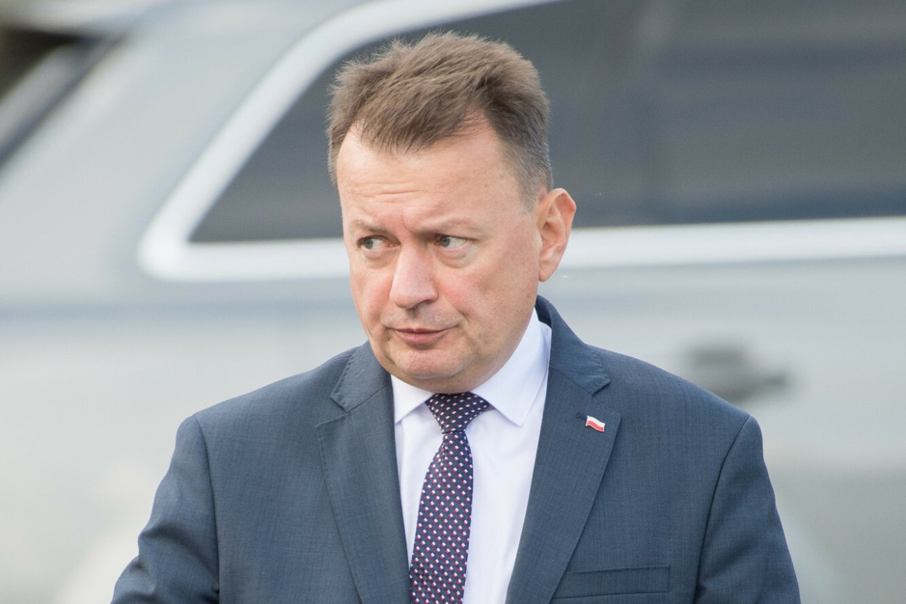 Błaszczak z doniesieniem do prokuratury. Chodzi o pocisk pod Bydgoszczą