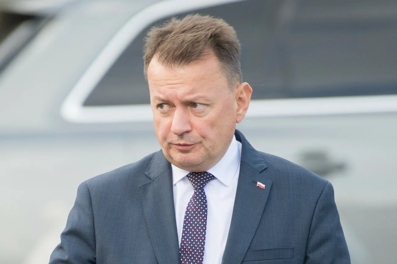 Błaszczak z doniesieniem do prokuratury. Chodzi o pocisk pod Bydgoszczą