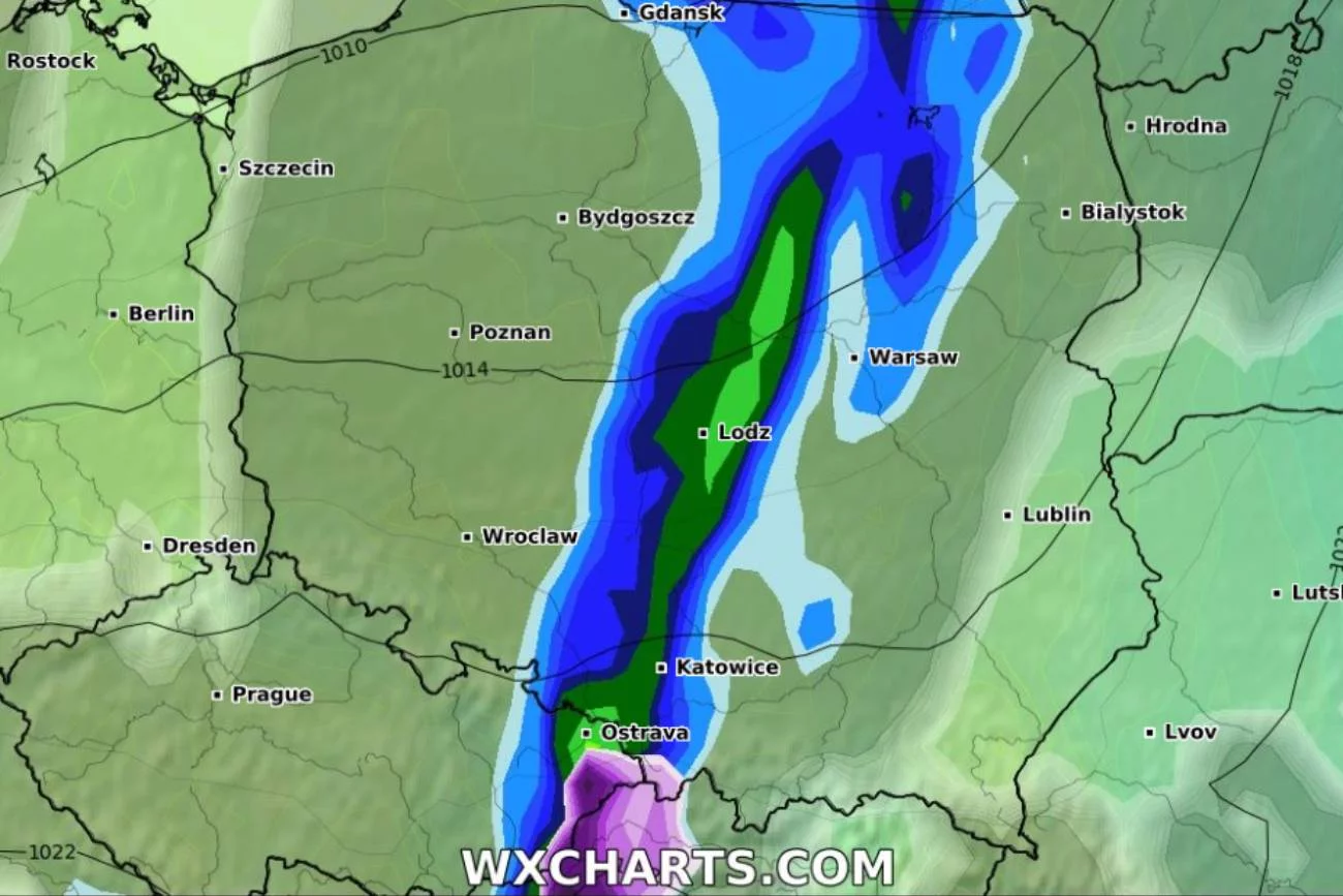 mapa pogody