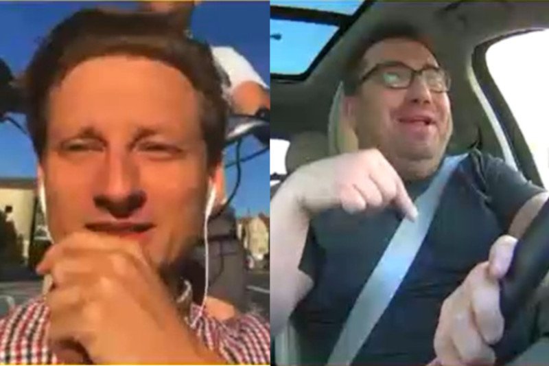 Franek Sterczewski nie wybrał samochodu Onetu a rower.