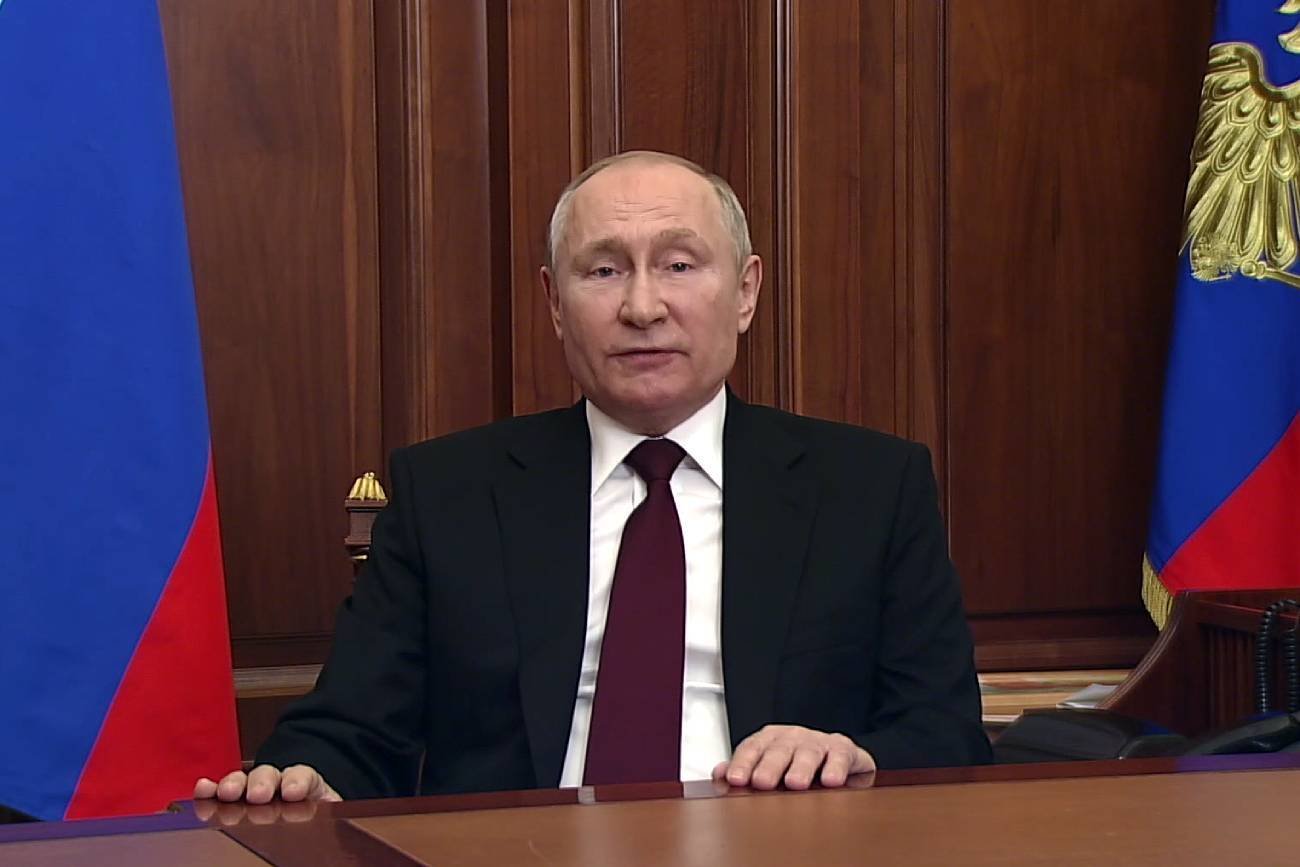 Władimir Putin wygłosił oświadczenie ws. Ukrainy.