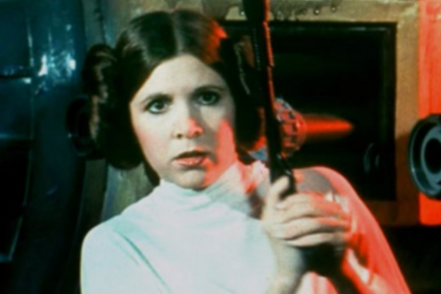 Księżniczka Leia, czyli Carrie Fisher