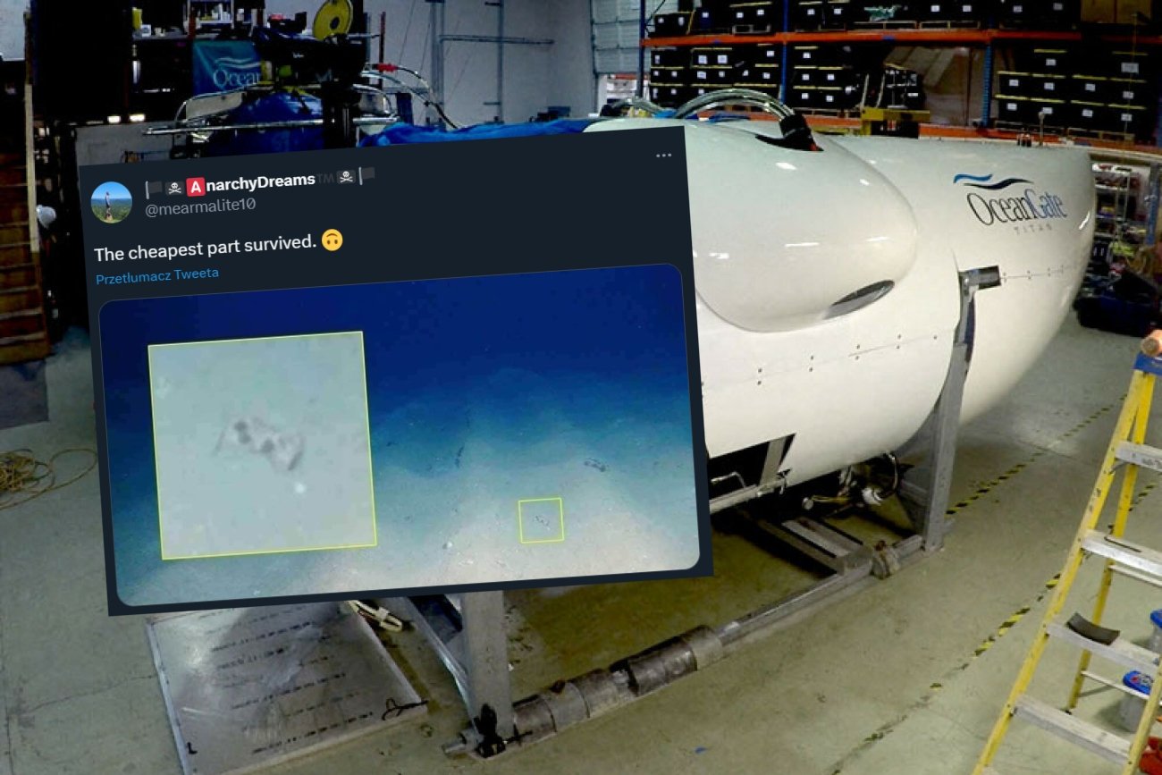 Czy zdjęcie kontrolera łodzi podwodnej Titan to fake? Wyjaśniamy. Czy zdjęcie kontrolera łodzi podwodnej Titan to fake? Wyjaśniamy.