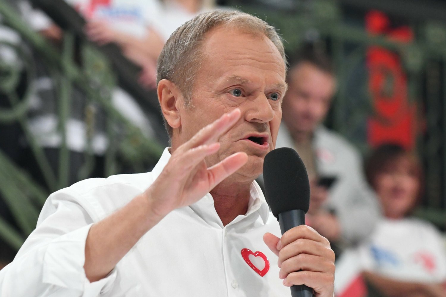 Tusk w Białymstoku. Przestrzegał, co może się stać po wyborach do PE.