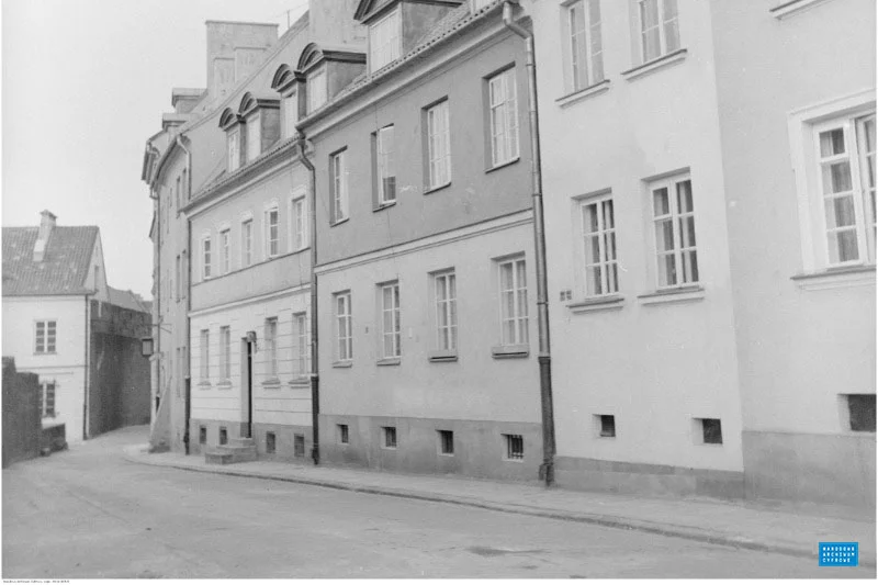 Ulica Rycerska na Starym Mieście w Warszawie