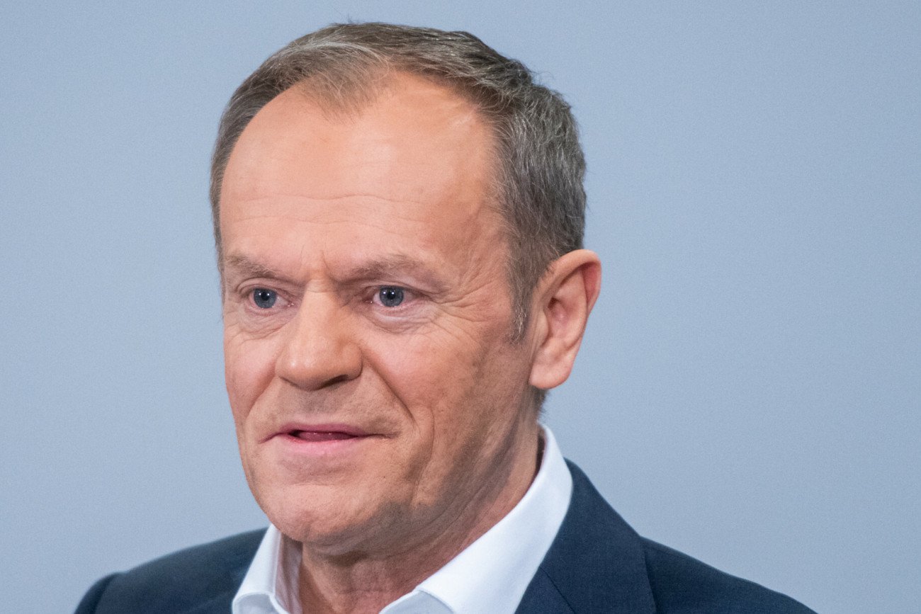 Przewodniczący Platformy Obywatelskiej Donald Tusk.