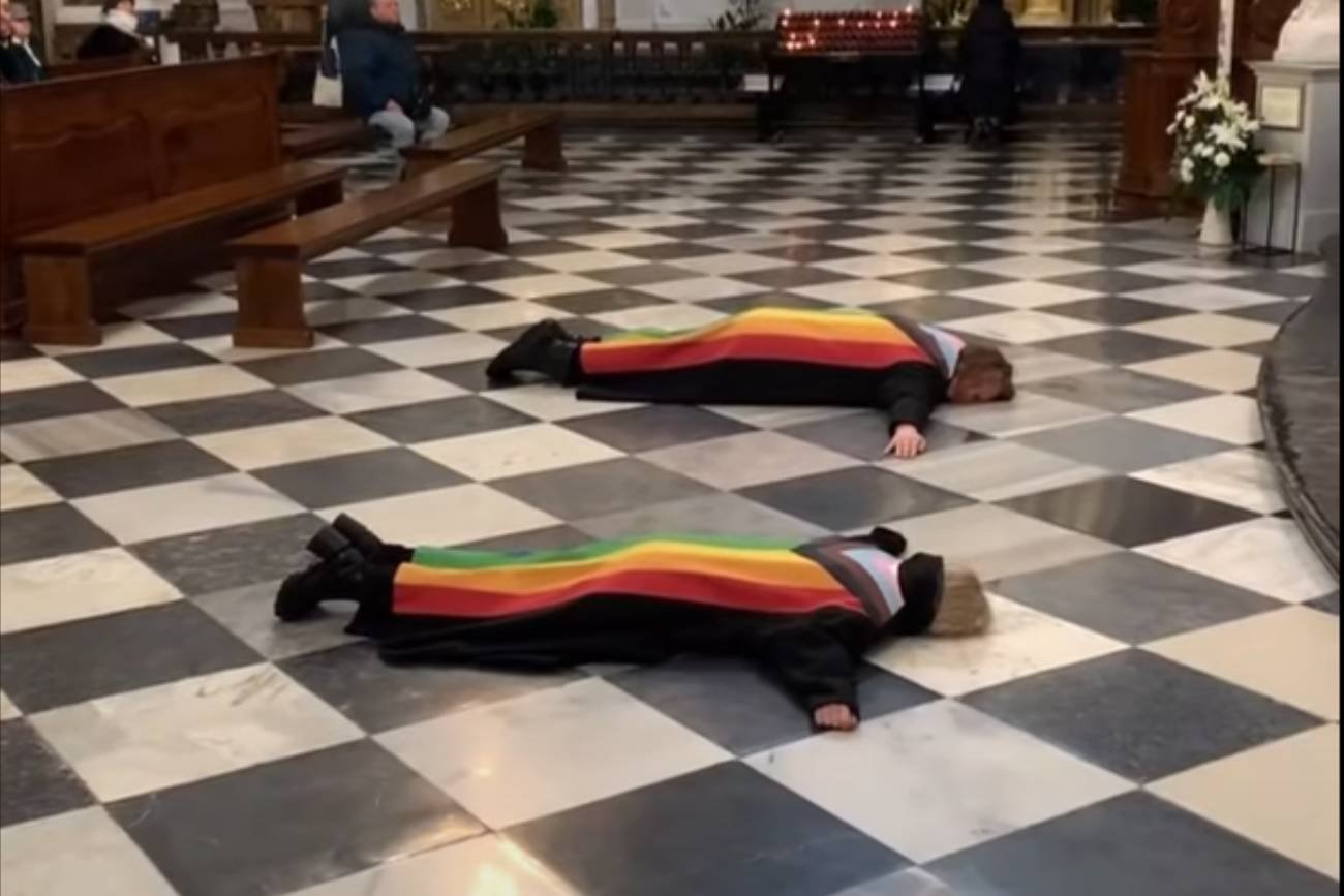 Siostrzeniec Morawieckiego leżał krzyżem w kościele. Franek Broda