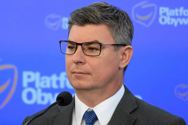 Jan Grabiec, rzecznik PO usłyszał wiele inwektyw od zwolenników PiS