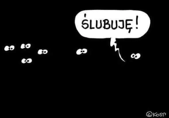Ślubowanie pod osłoną nocy
