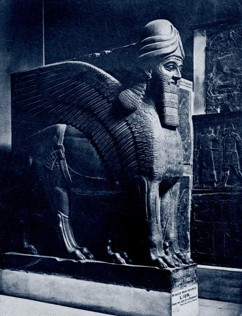 Skrzydlate byki z Nimrud.