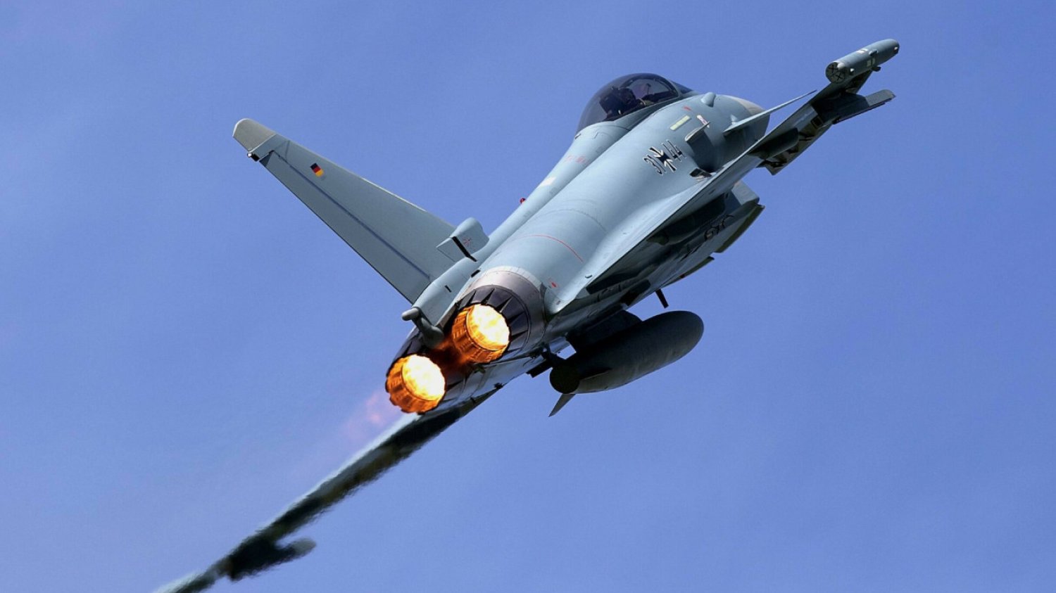 Rosjanie nagle pojawili się nad Bałtykiem. Tak natychmiast zareagowała Bundeswehra Eurofighter niemieckich sił powietrznych