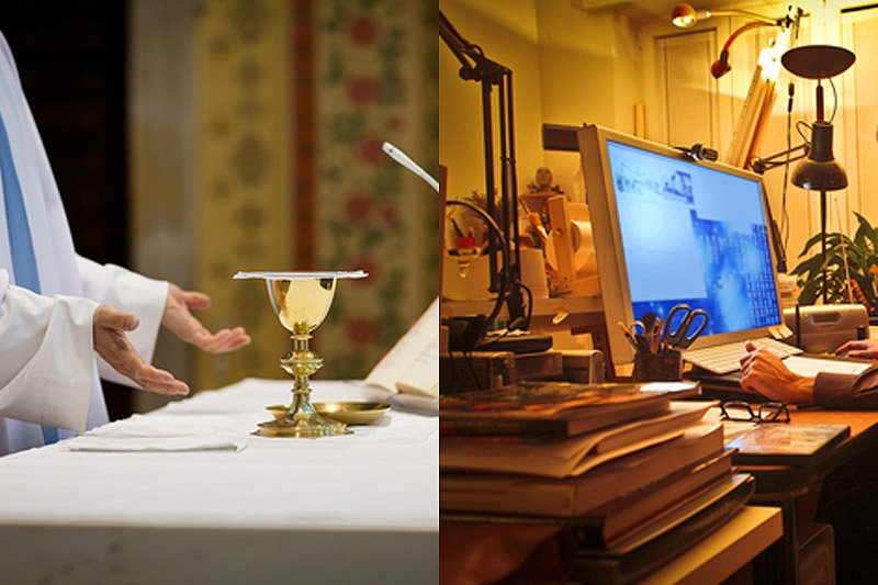 Przejście ze świata duchowego do IT to trudne wyzwanie.