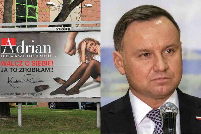 Szefowa Fabryki Rajstop Adrian popiera Andrzeja Dudę.