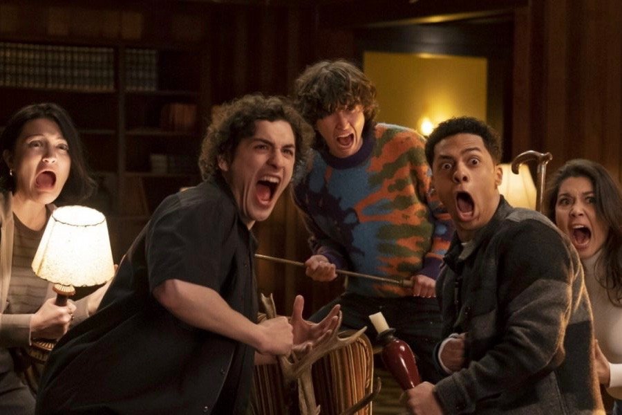 Kadr z nowego serialu "Gęsia skórka".