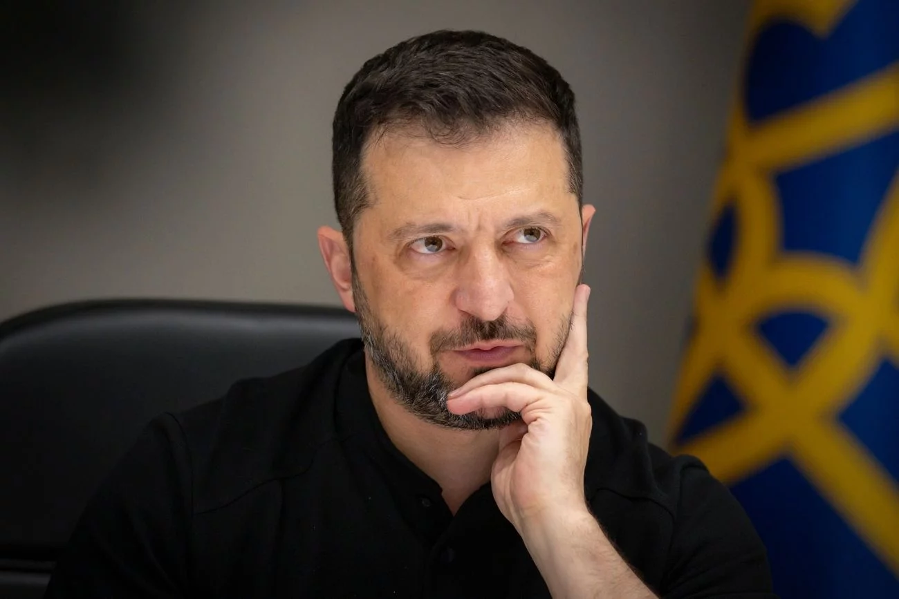 Zełenski zabrał głos po spotkaniu z Nawrockim.