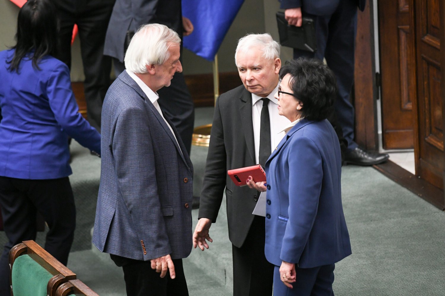 Wadim Tyszkiewicz: Mamy kolejny projekt ustawy wrzucony do "zamrażarki", czyli do kosza, przez marszałek Witek, oczywiście na polecenie posła Kaczyńskiego.