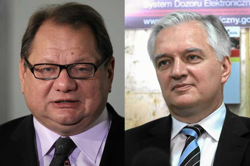 Ryszard Kalisz i Jarosław Gowin