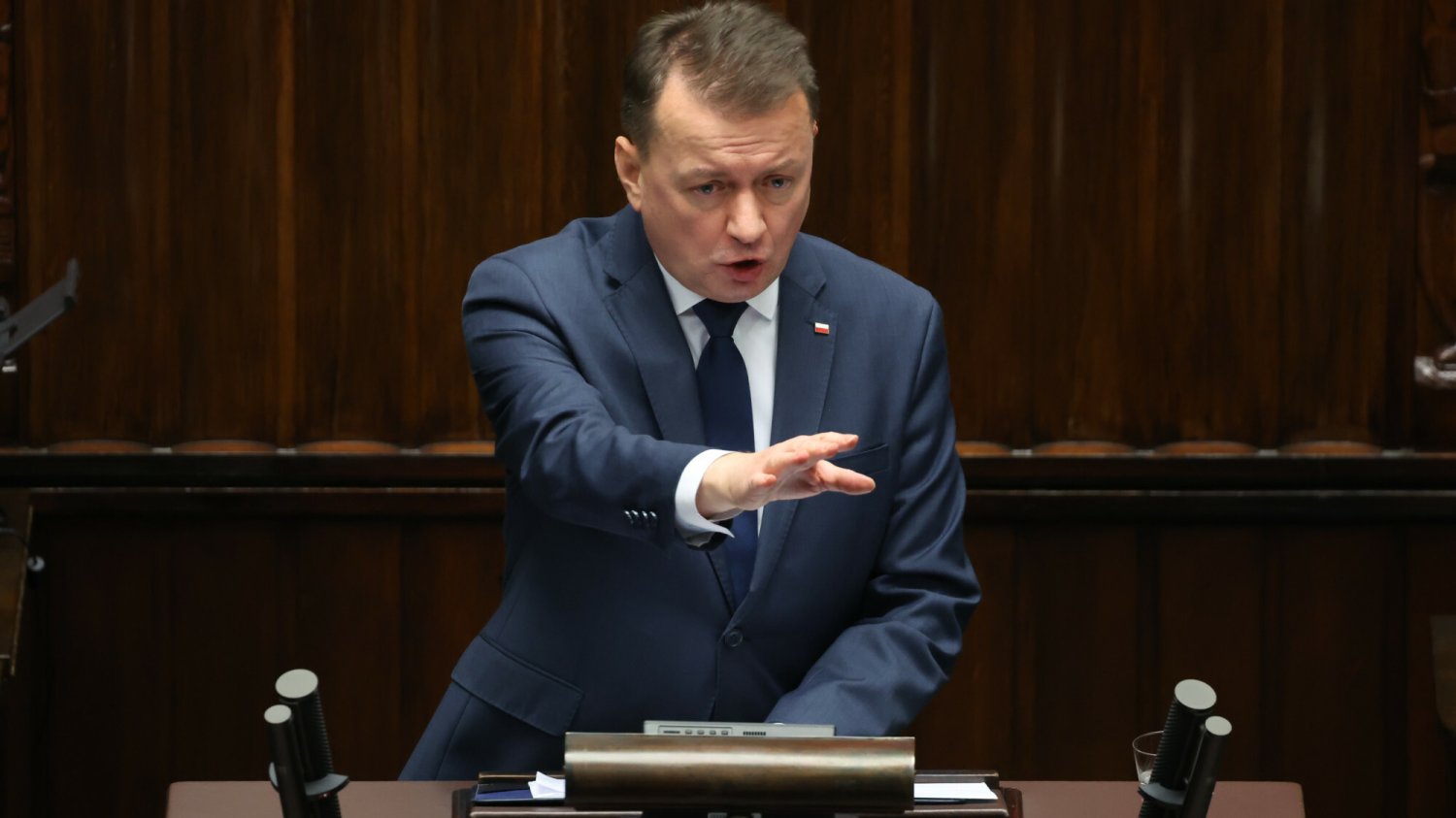 Błaszczak skrytykował expose Donalda Tuska