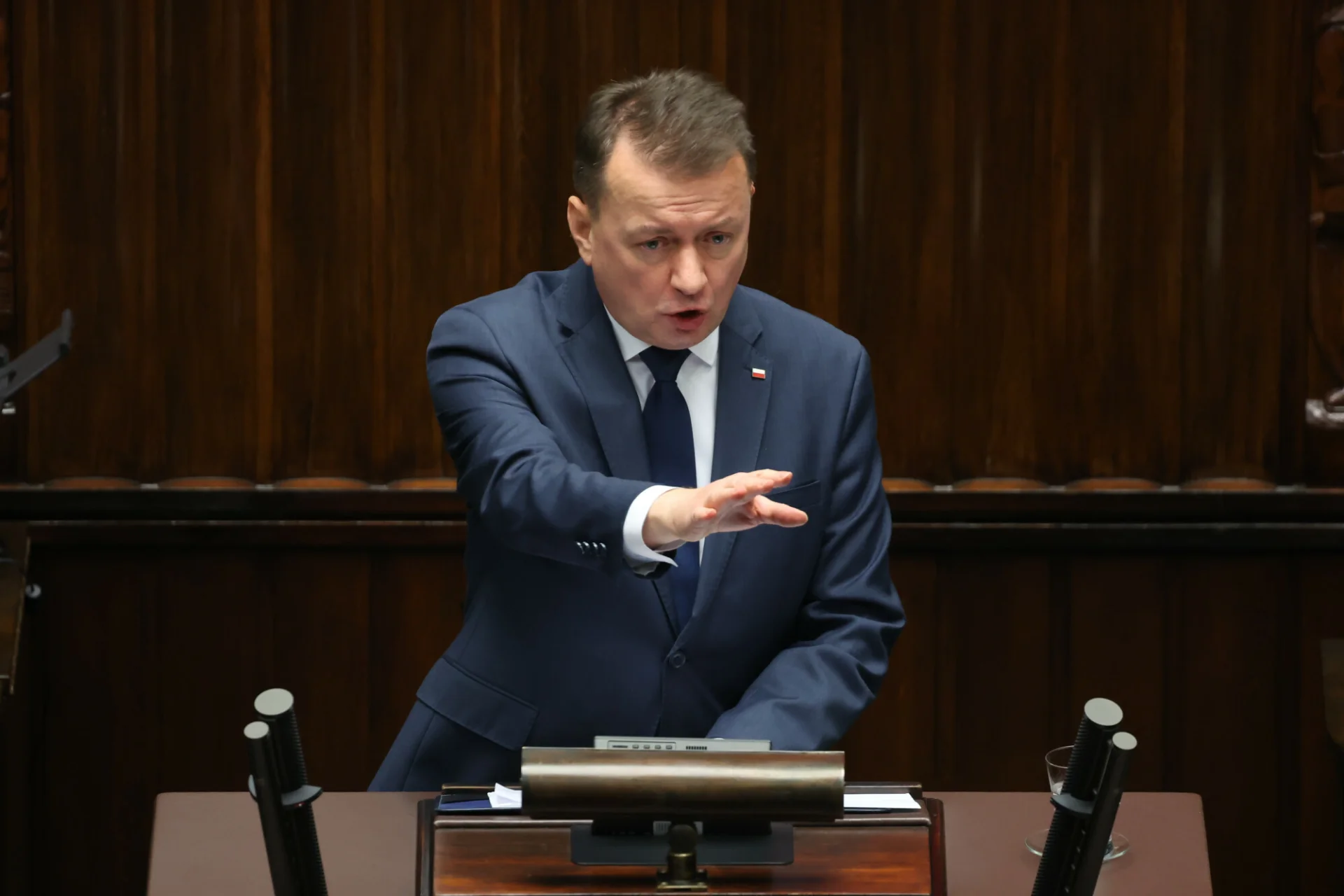 Błaszczak skrytykował expose Donalda Tuska