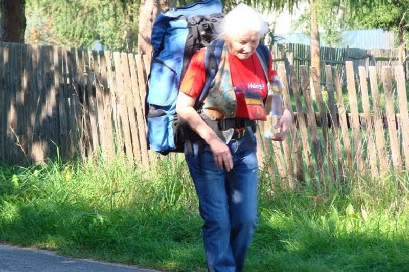 Teresa Olszewska-Bancewicz ma 82 lata i planuje kolejne podróże autostopem