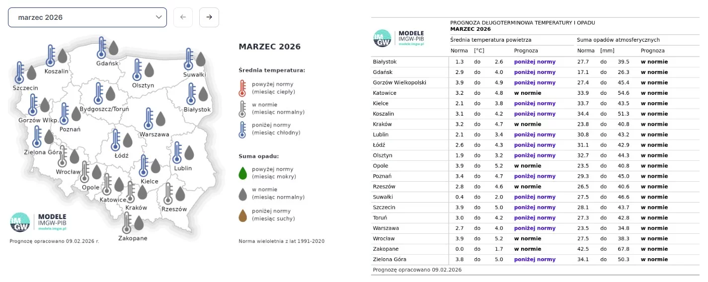 Pierwsza prognoza pogody na kwiecień. Ale nagły zwrot nastąpi dużo wcześniej
