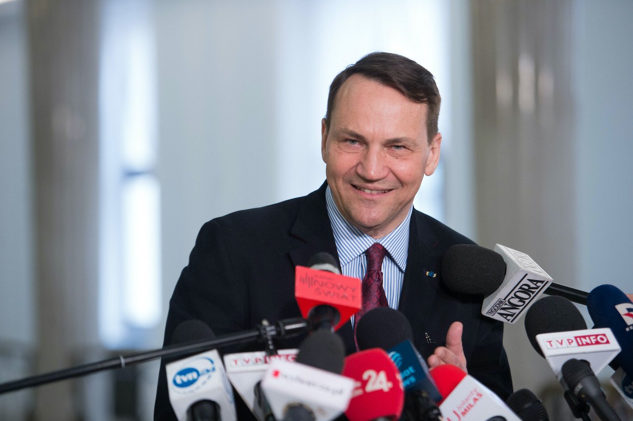 Radosław Sikorski, poseł do Parlamentu Europejskiego, minister spraw zagranicznych w latach 2007-2014.