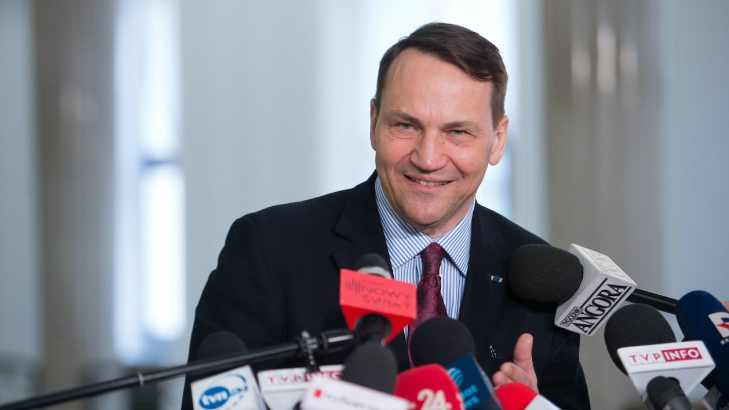Radosław Sikorski, poseł do Parlamentu Europejskiego, minister spraw zagranicznych w latach 2007-2014.