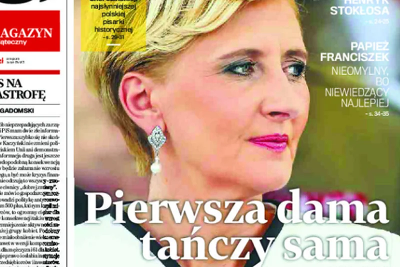 "Gazeta Wyborcza" wywołała oburzenie tekstem o Agacie Dudzie