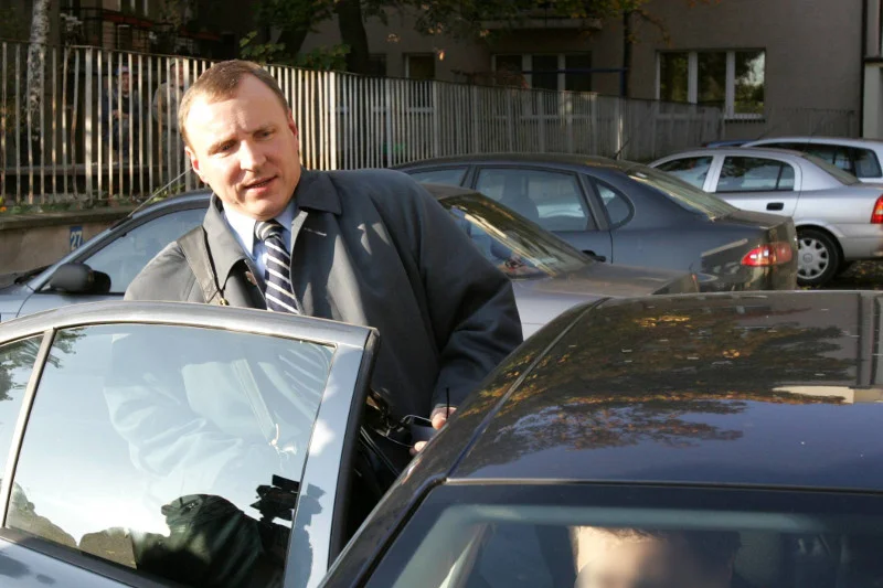 Opole: wyrok w sprawie rozbitej limuzyny prezesa Telewizji Polskiej. Wina leży po stronie obu kierowców (zdjęcie pochodzi sprzed prezesury Jacka Kurskiego w TVP).