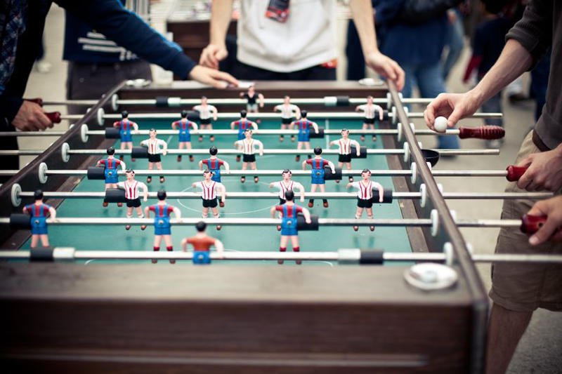 Piłkarzyki czy Michałki?