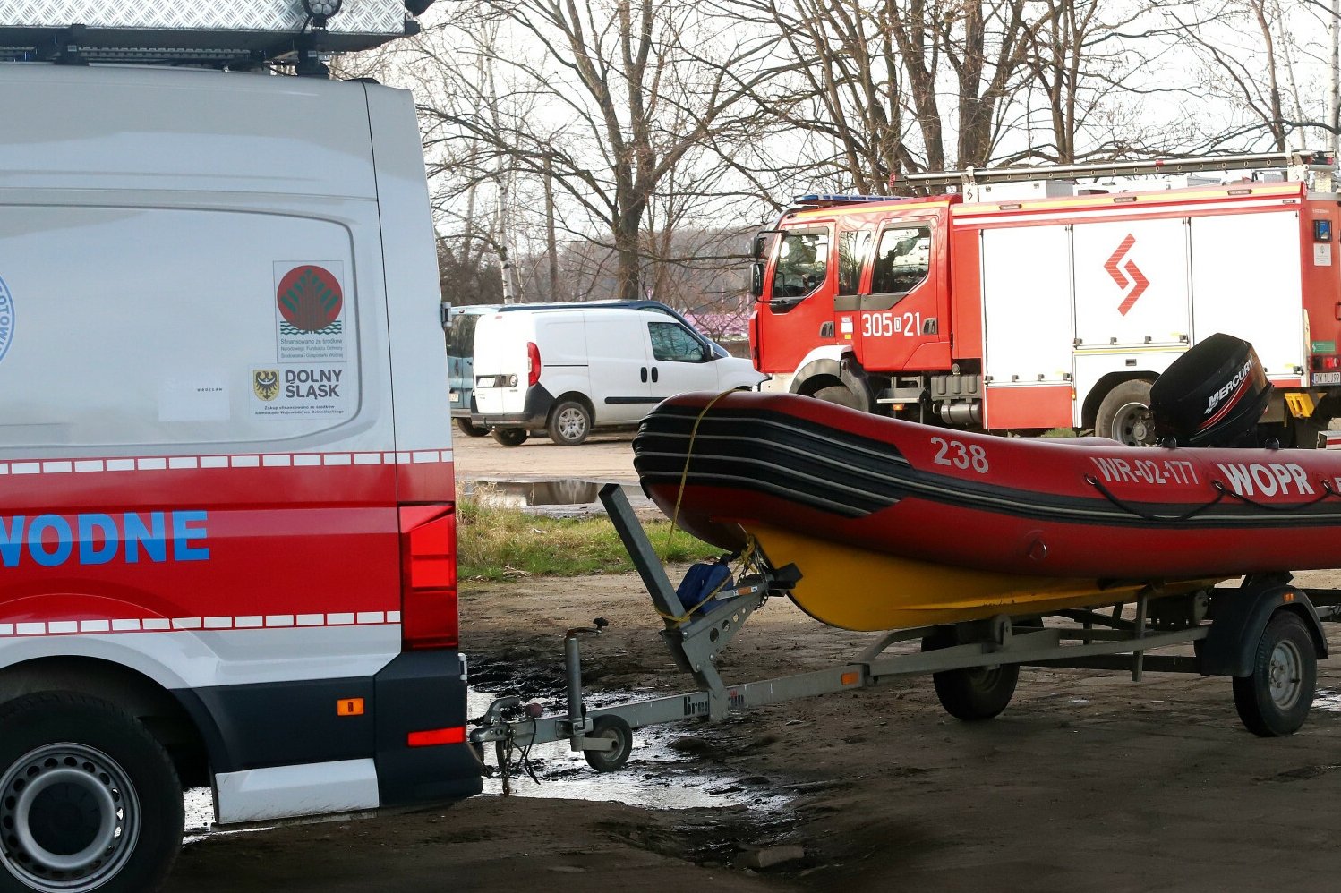 Ciało wyłowione z Wisły pod Warszawą. Czy to Krzysztof Dymiński?