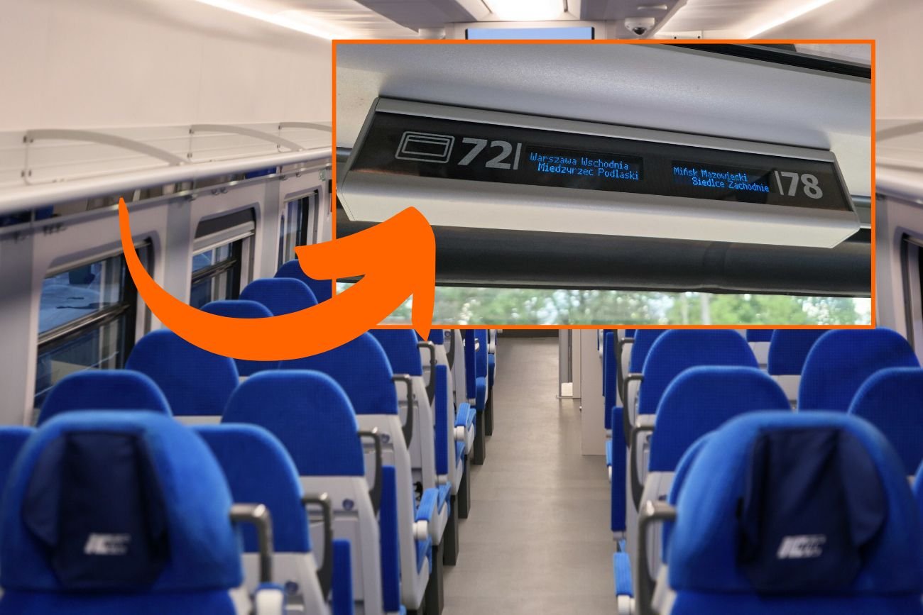 Tajemnicze ekraniki w pociągach PKP. Ludzie nie wiedzą, do czego służą