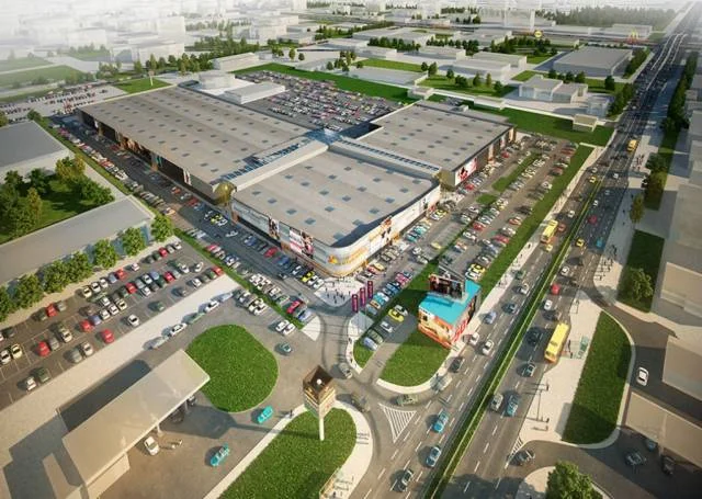 Moda - nowe centrum handlowe w Warszawie.