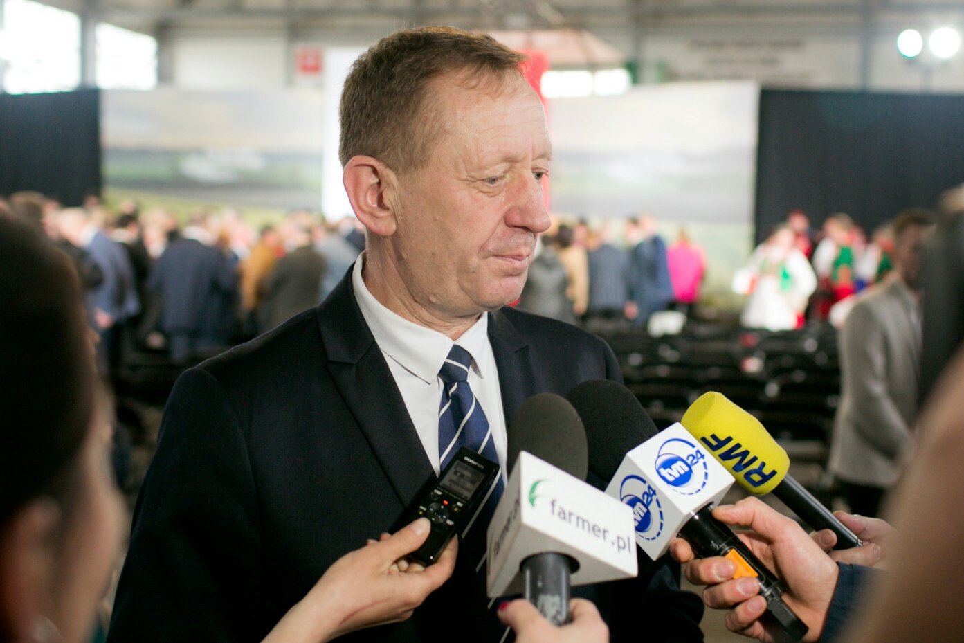 Minister rolnictwa Robert Telus.